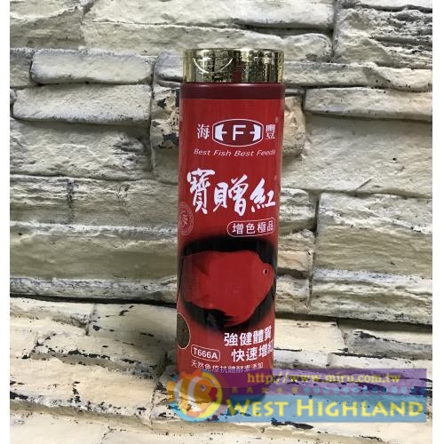 海豐寶贈紅血鸚鵡飼料罐裝235g 中粒