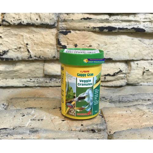 德國Sera喜瑞 特級孔雀魚專用顆粒飼料100ml