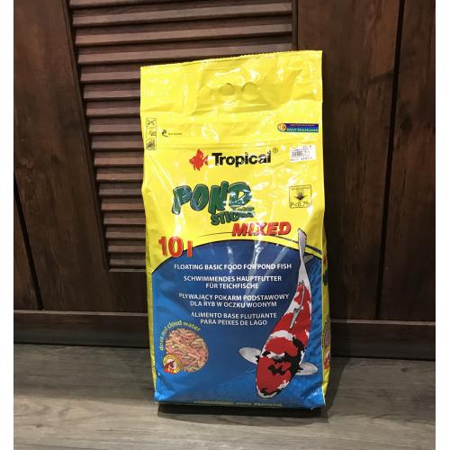 Tropical德比克 錦鯉綜合條狀飼料 10L