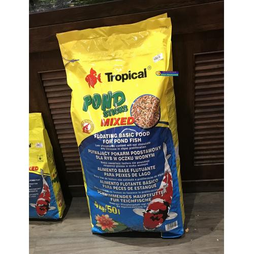 Tropical德比克 錦鯉綜合條狀飼料 4KG