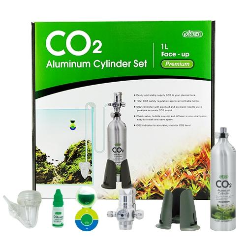 ISTA伊士達 專業CO2鋁瓶全套組(上開) 頂級型-1L