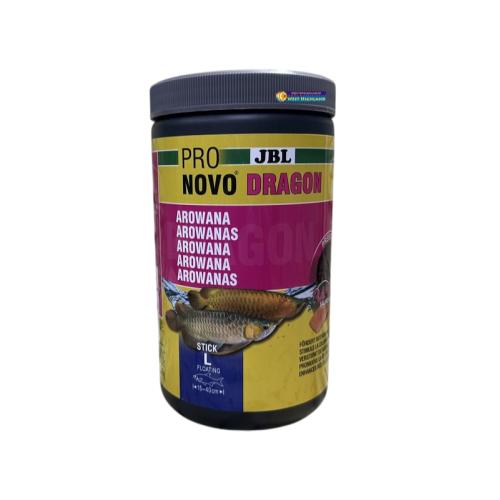 德國JBL Novo Dragon中、大型龍魚飼料1L(新包裝)